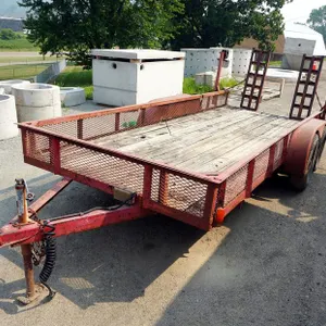 Tandem Axle Dual Wheel Landscape Trailer