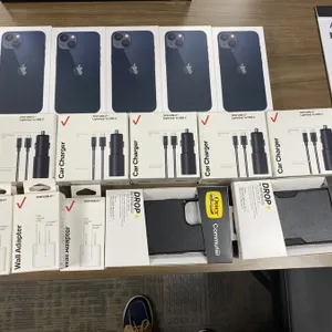 (5) Apple iPhone 13 and Accessories, New