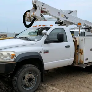 2010 Dodge Ram 5500 Heavy Duty work truck. Features Utility 1 Source work box (02/2016) and Altec basket lift. Powered by a Cummins 6.7L Turbo Diesel 