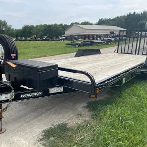 2021 Corn Pro 7 x 20' Flatbed  (Has WI Title)  (Helenville, WI)