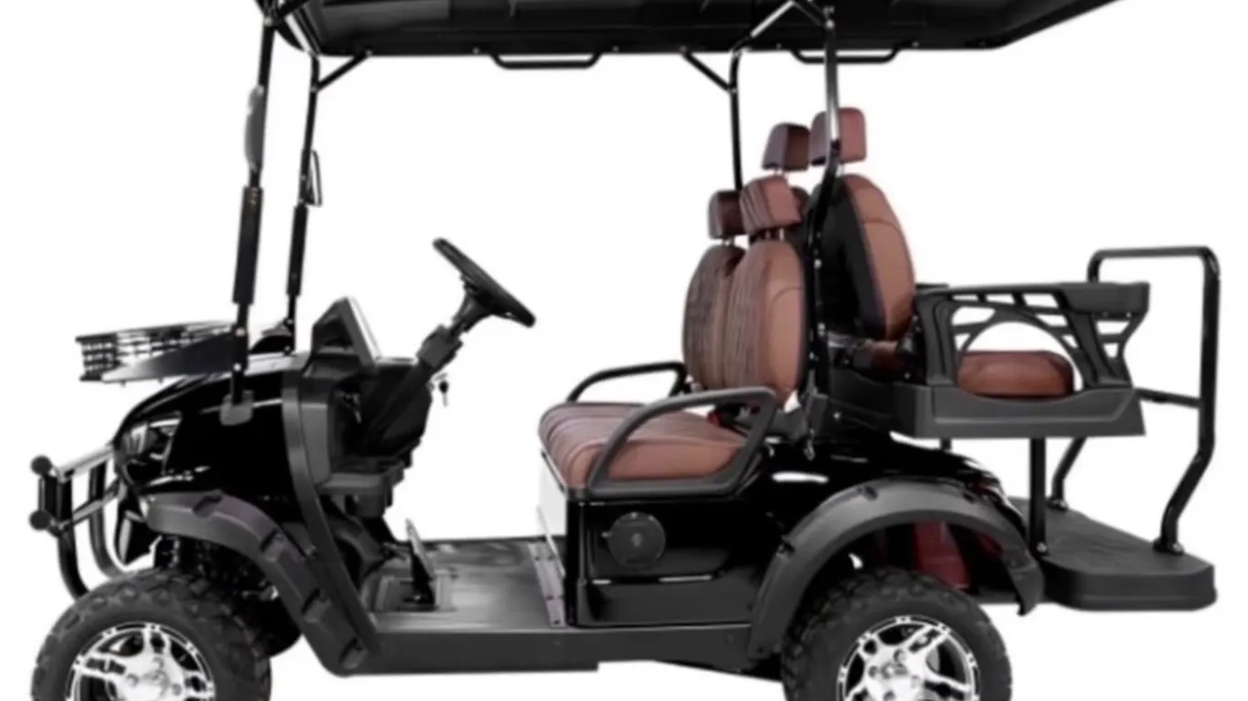 Unused Unassembled 2026 SDGC80 Purple 4 Seater Golf Cart
