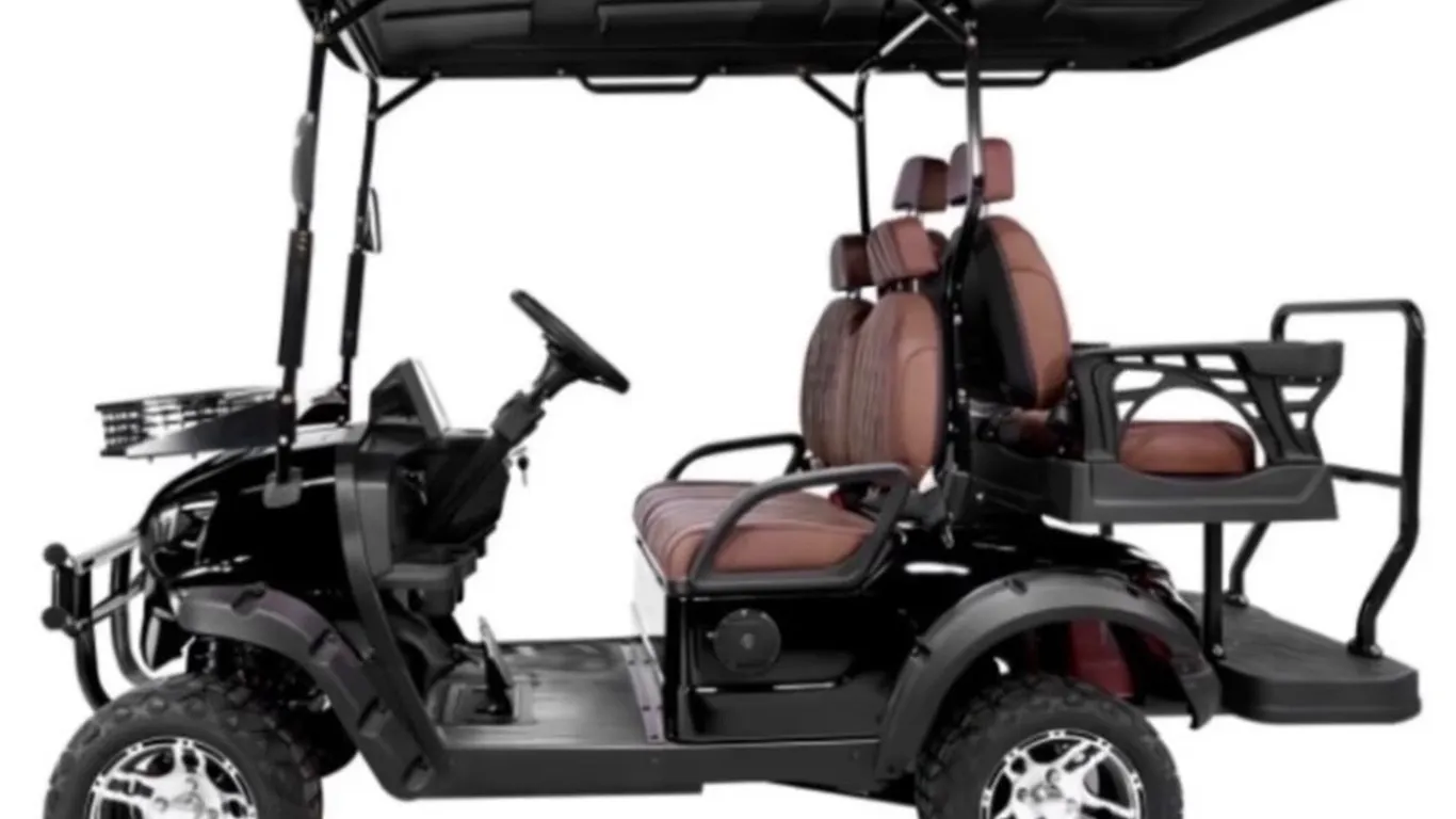 Unused Unassembled 2026 SDGC80 Purple 4 Seater Golf Cart