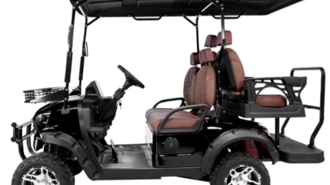 Unused Unassembled 2026 SDGC80 Purple 4 Seater Golf Cart
