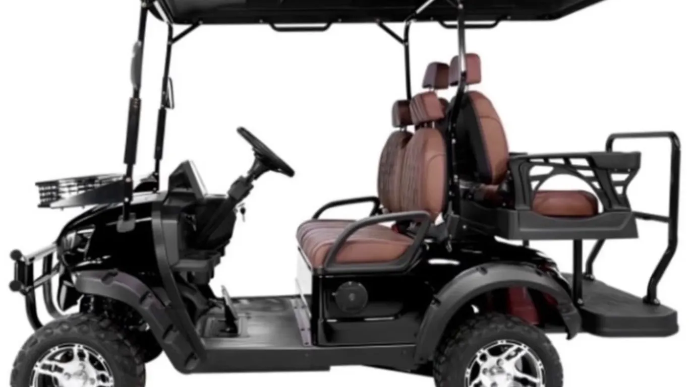 Unused Unassembled 2026 SDGC80 Purple 4 Seater Golf Cart