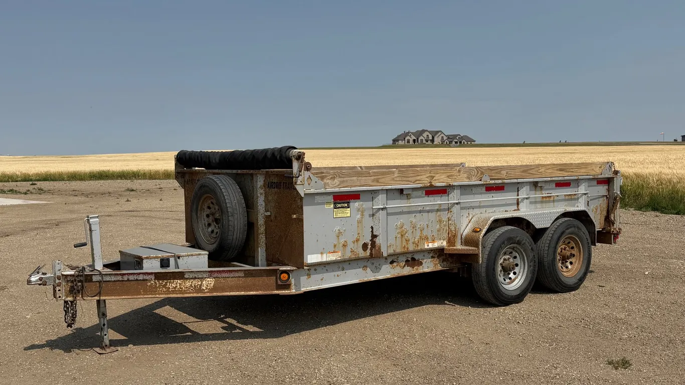 2011 Diamond C Roadclipper T/A 14' Dump Trailer