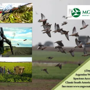 5 PERSON | 5 NIGHT HUNTING TRIP | ARGENTINA or URUGUAY
