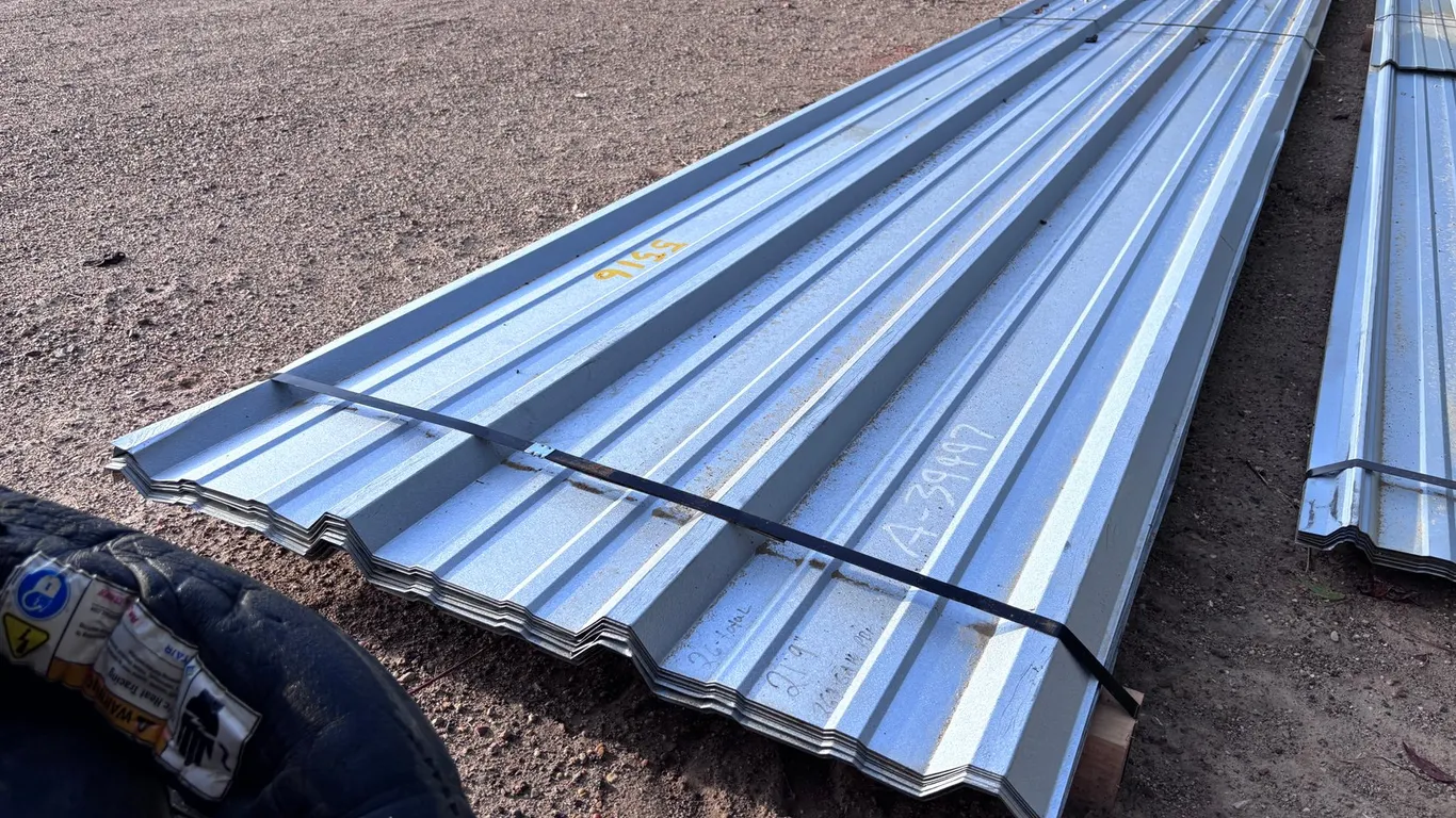 21FT X 9IN 26G GALVANIZED PBV