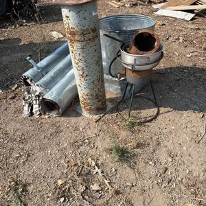PEDESTAL, COOKER, PIPE