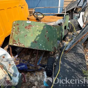ANTIQUE GOLF CART
