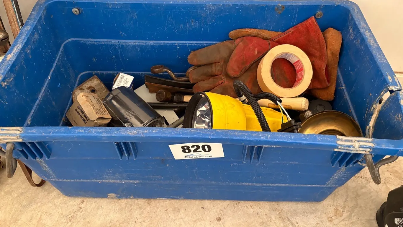 ASSORTMENT OF TOOLS & MISCELLANEOUS