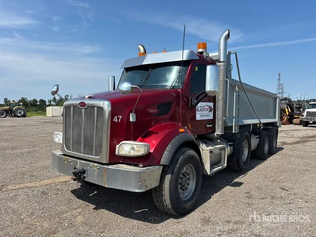 2017 Peterbilt 567 8x4 Tri/A Dump Truck