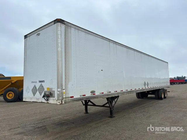 2008 Strick 53 ft x 102 in T/A Van Trailer