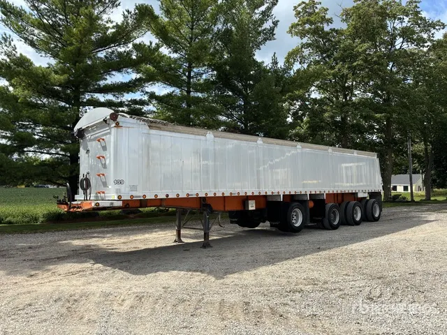 2013 Stargate 44 ft Quad/A Aluminum End Dump Trailer