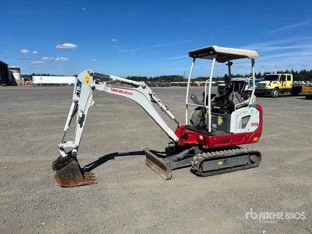 2022 Takeuchi TB20e Electric Mini Excavator
