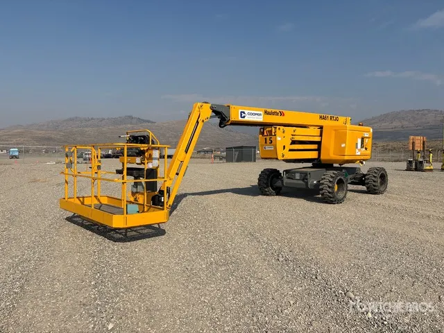 2020 Haulotte HA61 RTJPRO 4WD Articulating Boom Lift