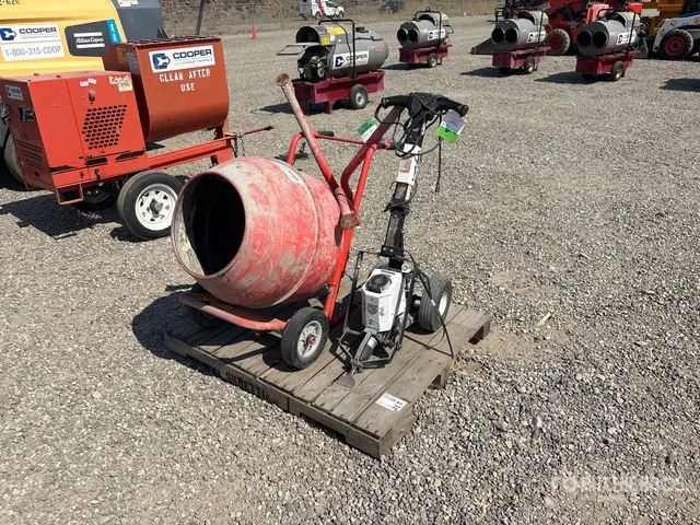 2.5 cyd Portable Concrete Mixer