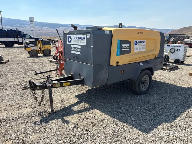 2019 Atlas Copco XATS400JD FT4 Mobile Air Compressor