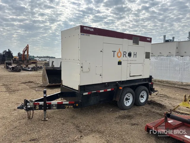 Yamabiko DGK150D 150 kVA Mobile Generator Set