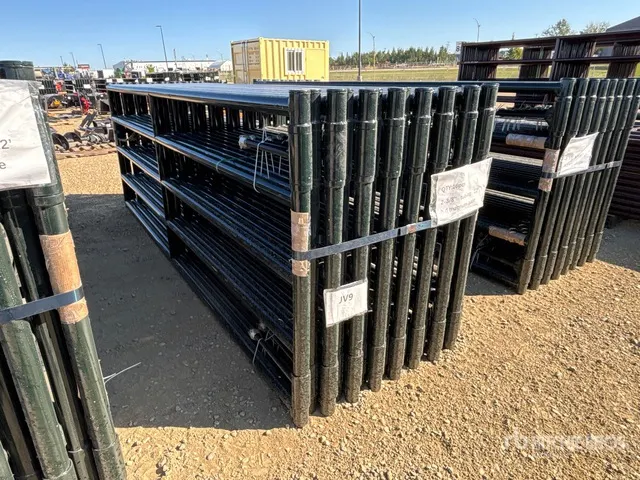Quantity of (16) 2024 BYT MRG120 12 ft Magnum Ranch Livestock Gate (Unused)