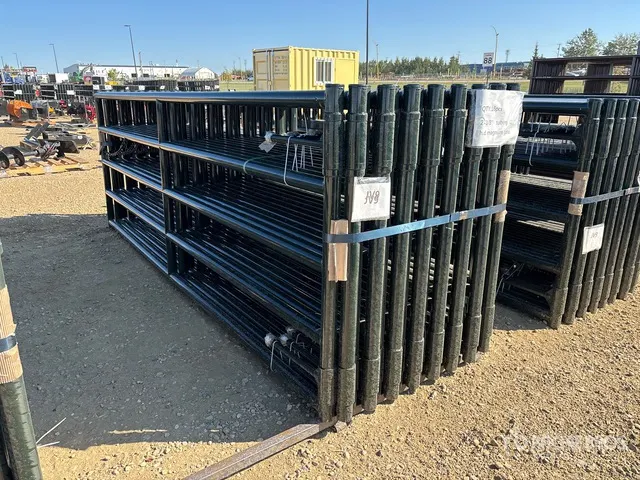 Quantity of (16) 2024 BYT MRG120 12 ft Magnum Ranch Livestock Gate (Unused)