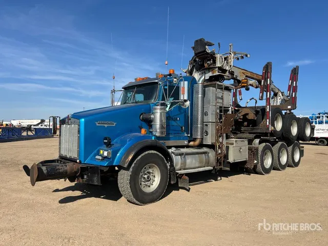2008 Kenworth T800 8x6 Self-Loading Log Truck