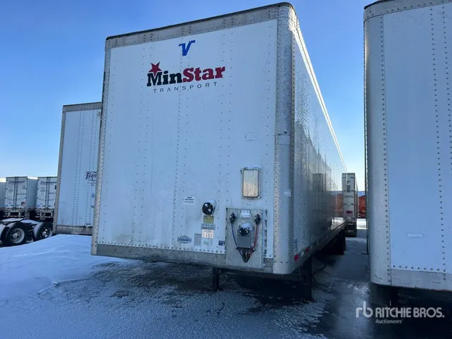2023 Vanguard MaxCube 53 ft x 102 in T/A Van Trailer