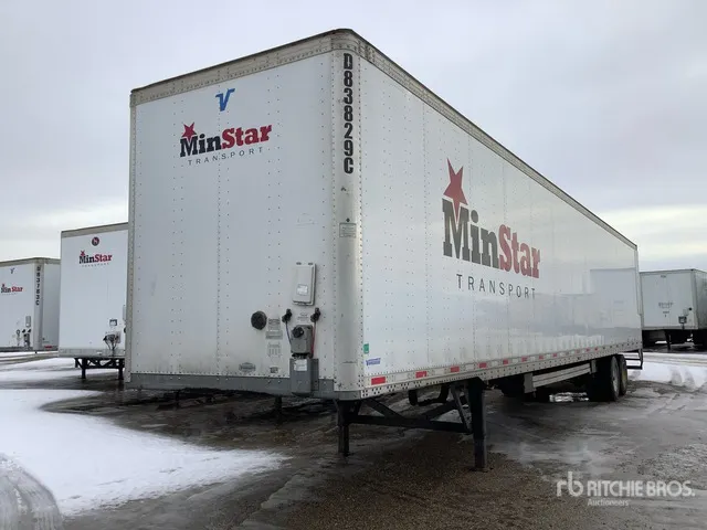 2019 Vanguard 53 ft x 102 in T/A Van Trailer