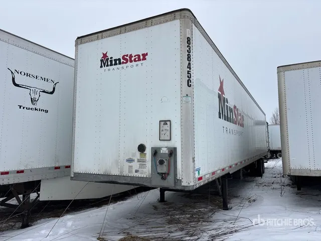 2020 Vanguard 53 ft x 102 in T/A Van Trailer