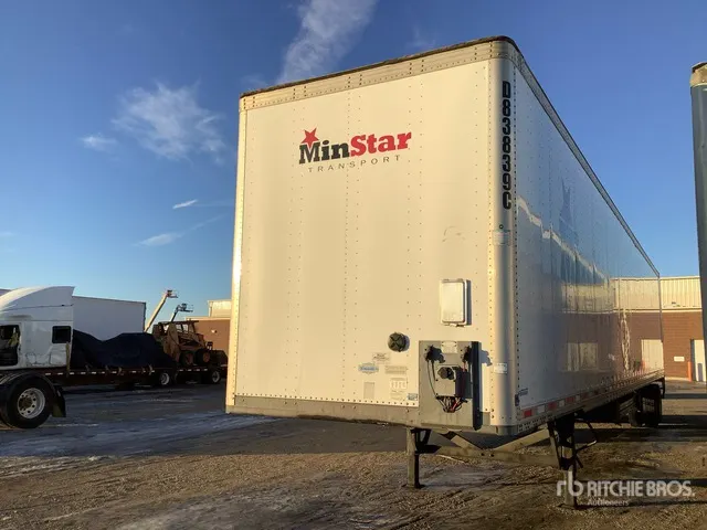 2020 Vanguard 53 ft x 102 in T/A Van Trailer