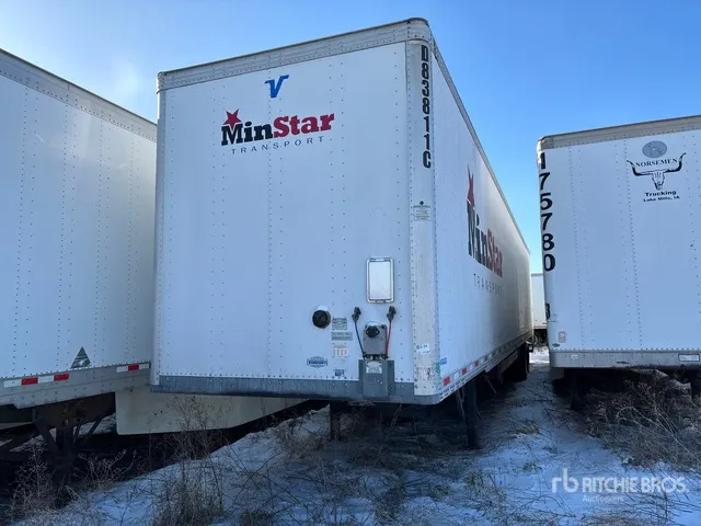 2019 Vanguard 53 ft x 102 in T/A Van Trailer