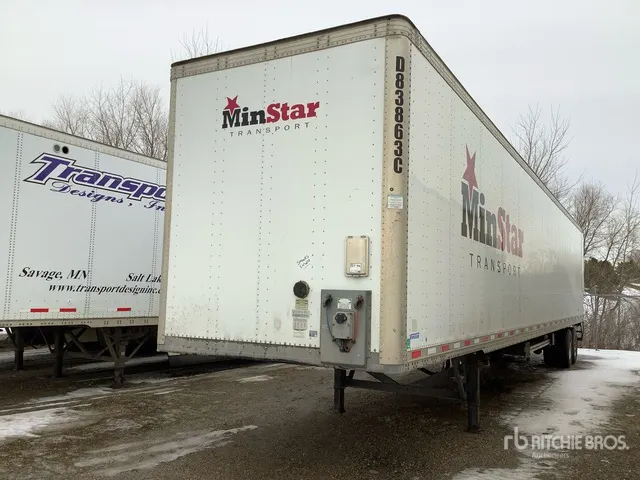 2020 Vanguard 53 ft x 102 in T/A Van Trailer