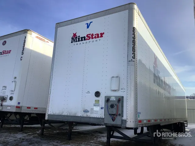 2023 Vanguard 53 ft x 102 in T/A Van Trailer