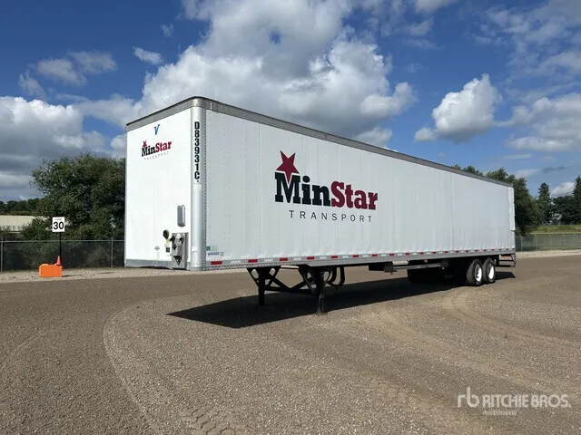 2021 Vanguard 53 ft x 102 in T/A Van Trailer