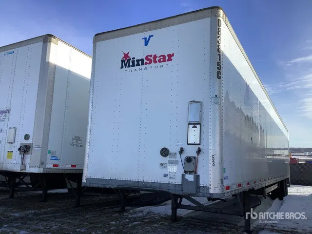 2019 Vanguard 53 ft x 102 in T/A Van Trailer