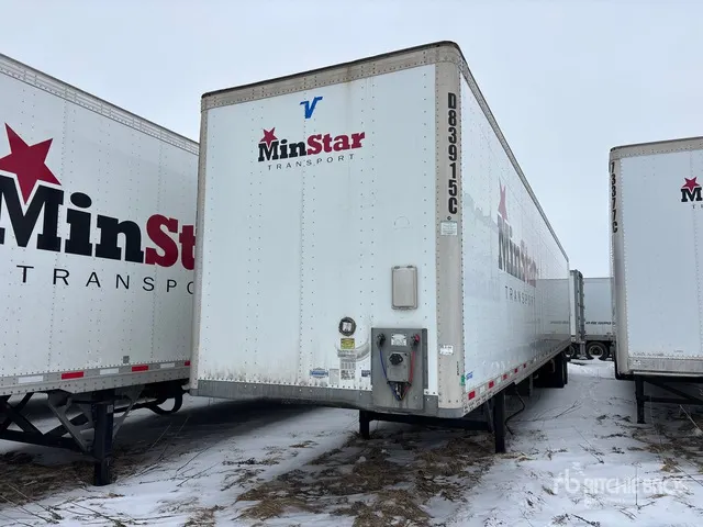 2021 Vanguard 53 ft x 102 in T/A Van Trailer