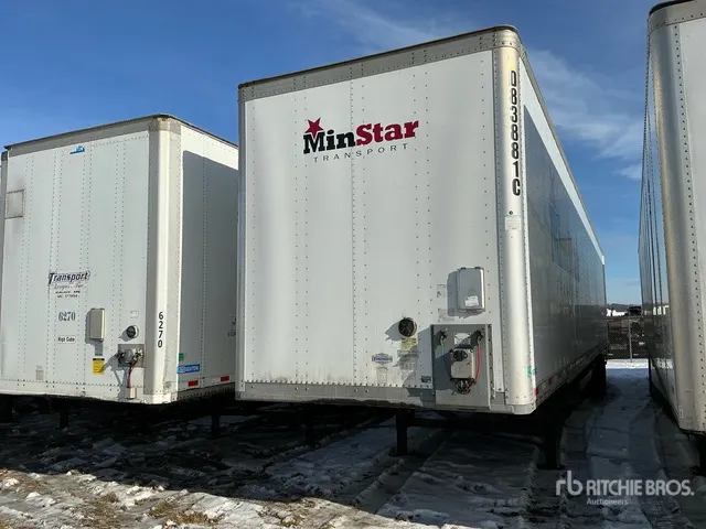 2020 Vanguard MaxCube 53 ft x 102 in T/A Van Trailer