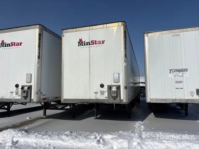 2020 Vanguard 53 ft x 102 in T/A Van Trailer