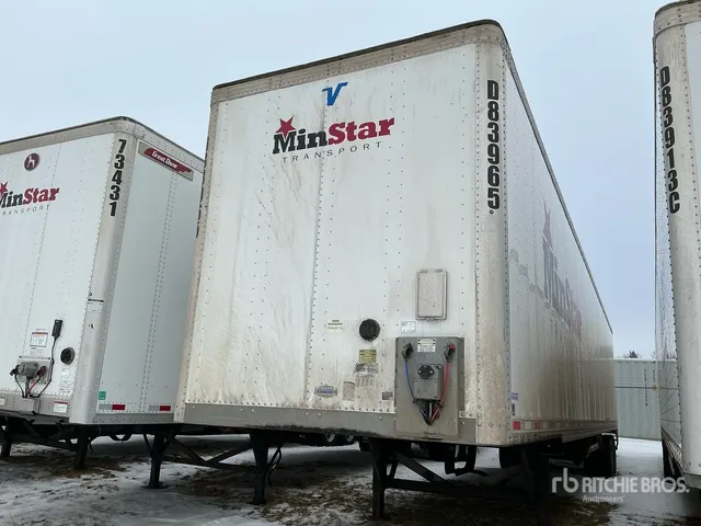 2023 Vanguard 53 ft x 102 in T/A Van Trailer