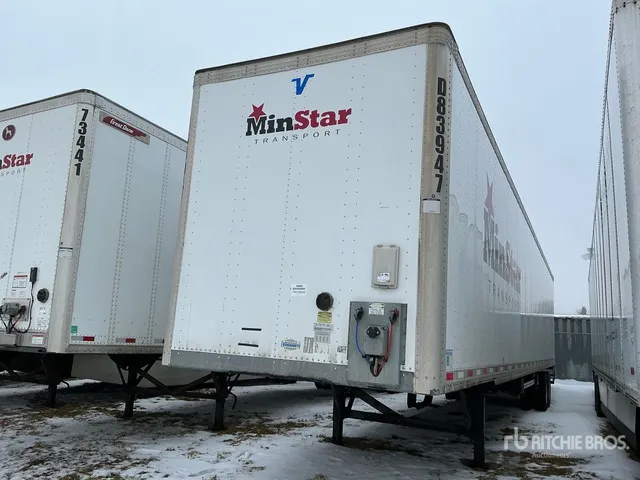 2023 Vanguard 53 ft x 102 in T/A Van Trailer