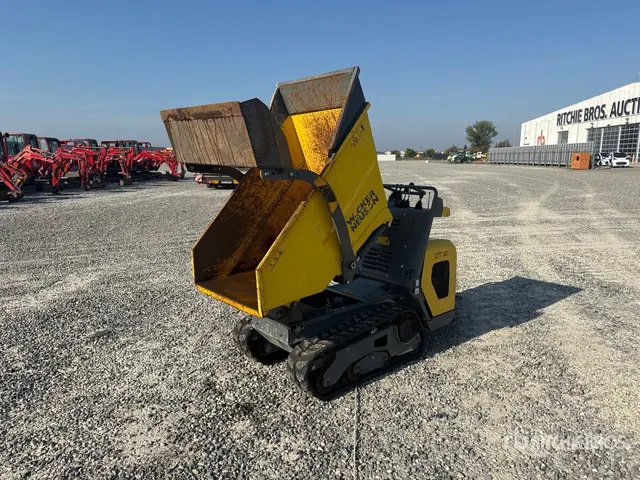 2022 Wacker Neuson DT12 Stand-On Self-Loading Crawler Concrete Buggy