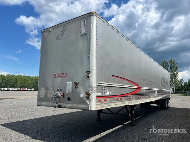 2009 Manac 53 ft x 102 in T/A Van Trailer