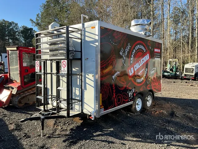 2025 The Fud Trailer 14 ft T/A Food Concession Trailer