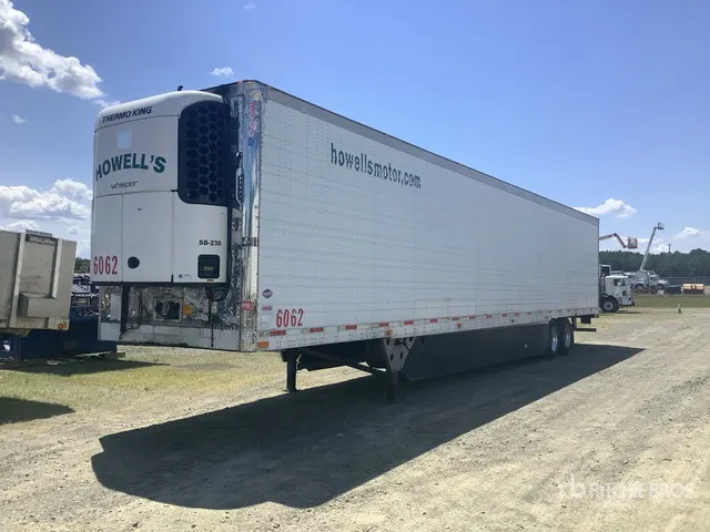 2015 Utility VS2RA 53 ft x 102 in T/A Refrigerated Trailer