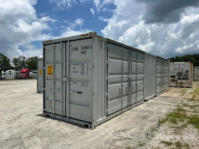 2026 40 ft High Cube Multi-Door Storage Container