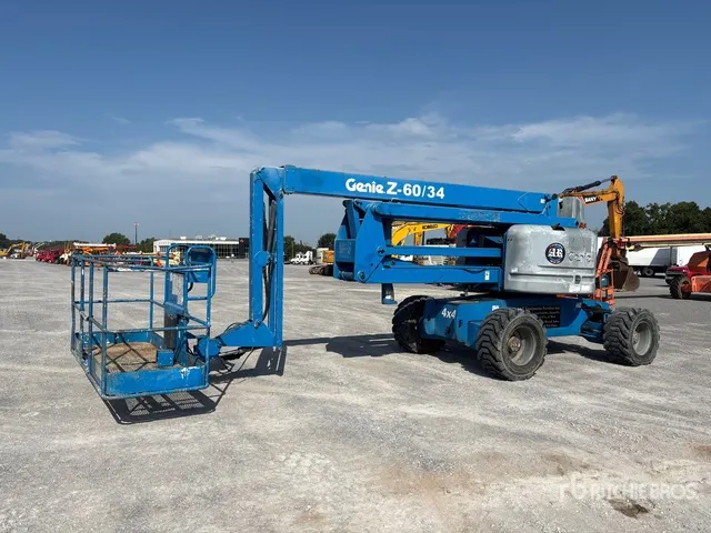 2005 Genie Z-60/34 4WD Dual Fuel Articulating Boom Lift