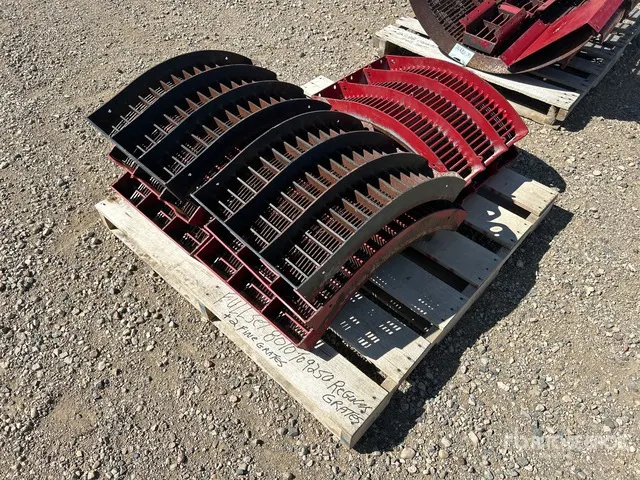 Quantity of (8) Combine Concave - Fits Case IH 8010 To 9250