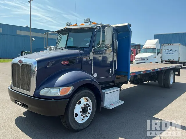 2011 Peterbilt 337 4x2 Flatbed Truck
