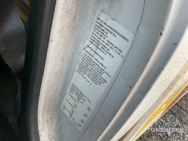 2014 Chevrolet Express 3500 Van Truck (Inoperable)