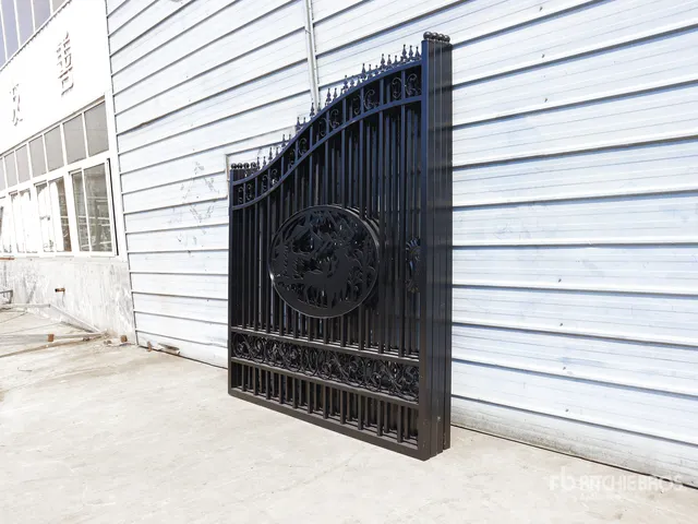 Quantity of (2) 2026 Suihe NG-14D -2 14 ft Wrought Iron Bi-Parting Driveway Gate (Unused)