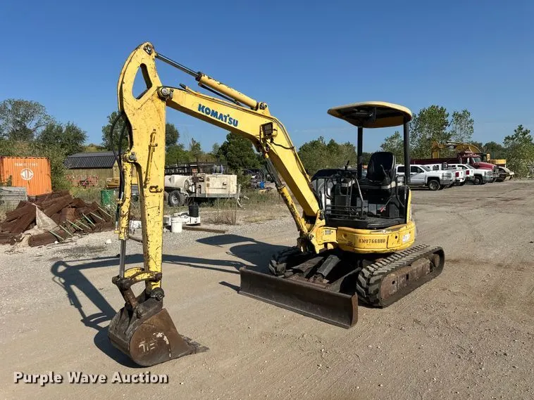 Komatsu PC35MR-2 mini excavator